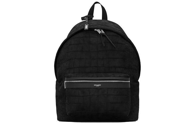 Saint Laurent Saint Laurent Cow Leather Backpack Men's Black