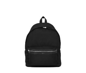 Buy Saint Laurent City Backpack In Canvas Nylon And Leather Black at Sasom – Authentic and Ready to Ship