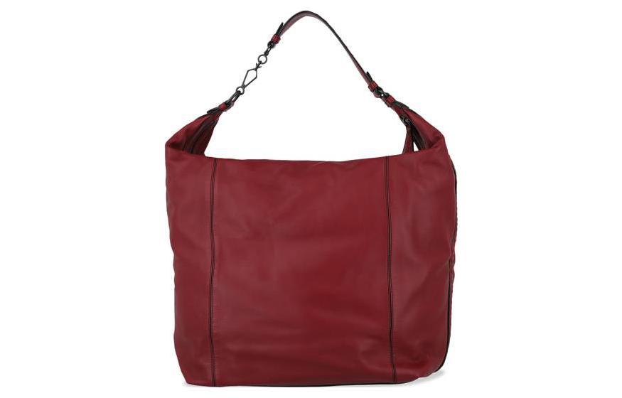 Bottega Veneta Bottega Veneta Leather Handbag Shoulder Bag Women's Burgundy