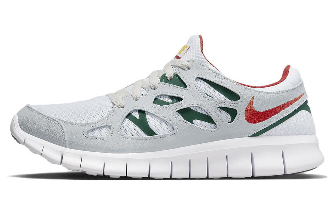 Nike Nike Free Run 2 Grey Cinnabar Gorge Green