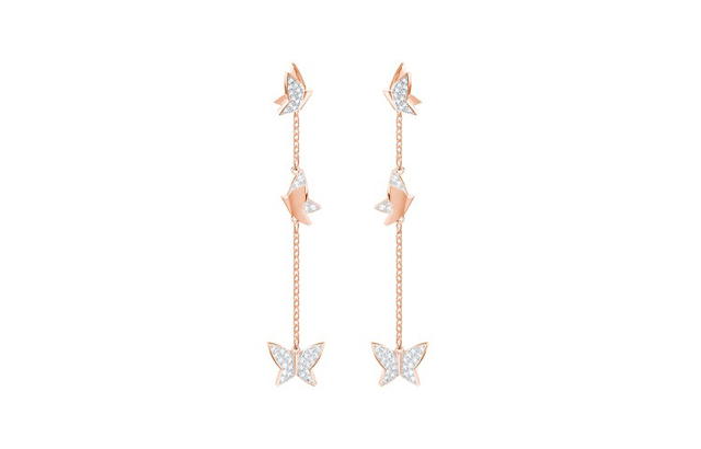Swarovski Swarovski Lilia Earrings - Rose Gold - view 1