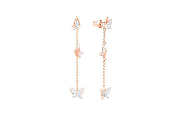 Swarovski Swarovski Lilia Earrings - Rose Gold - view 2