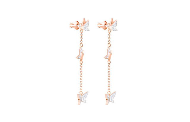 Swarovski Swarovski Lilia Earrings - Rose Gold - view 3