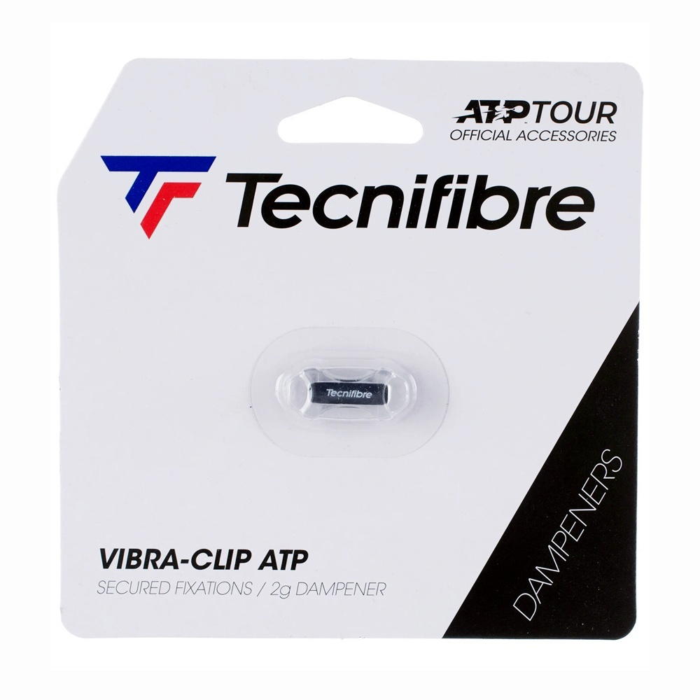 Tecnifibre Tecnifibre Vibra Clip ATP Vibration Dampener Clear Black