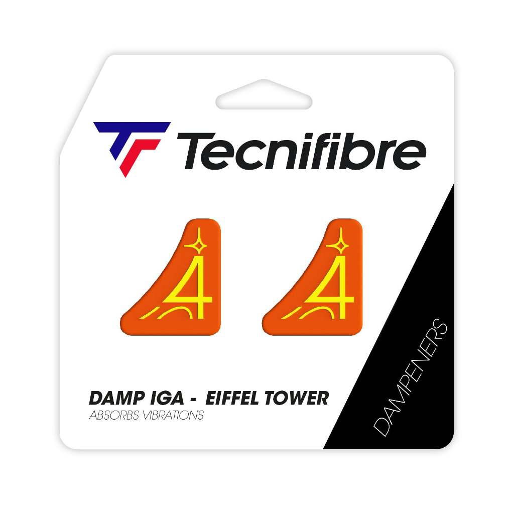 Tecnifibre Tecnifibre DAMP IG Croissant / Donut / Strawberry / Eiffel Tower Absorbs Vibration Dampener Eiffel Tower
