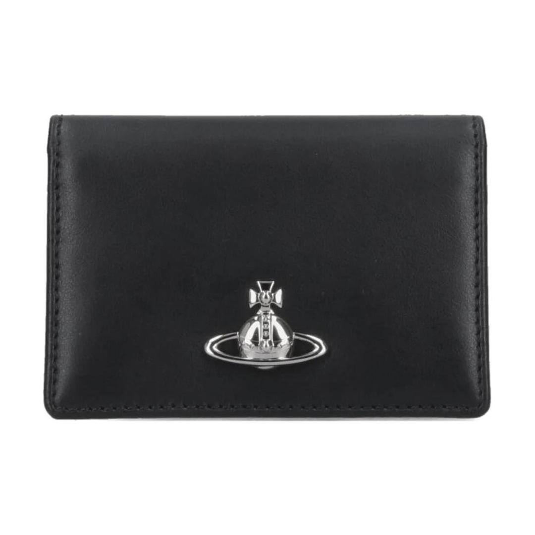 Vivienne Westwood Vivienne Westwood Calfskin Wallet Women's Black