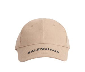 Buy Balenciaga Logo Cap  Beige at Sasom – Authentic and Ready to Ship