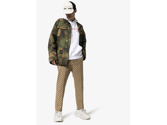Balenciaga Balenciaga Track Lowtop Sneakerswhite Nylon 13 Polyurethane 40 Polyester 47 CARRYOVER - view 4