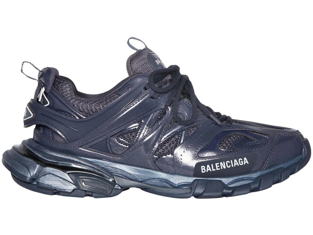 Balenciaga Balenciaga Track Metallic Grey Navy
