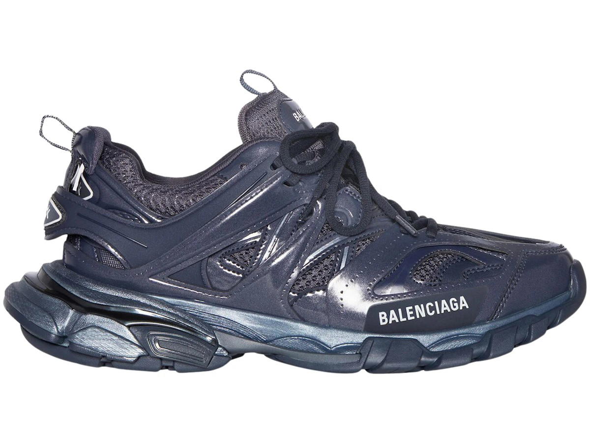 Balenciaga Balenciaga Track Metallic Grey Navy