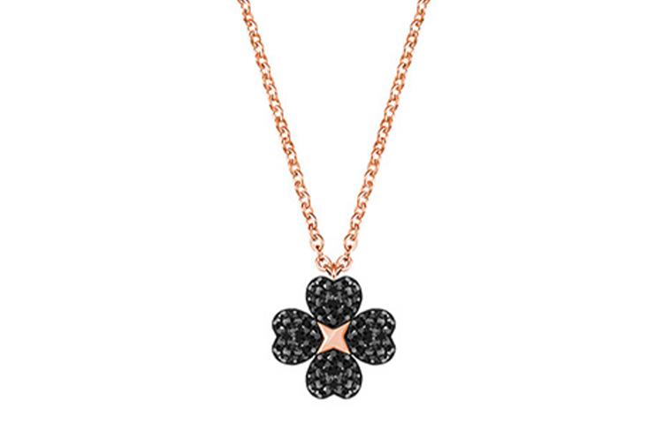 Swarovski Swarovski Faux Crystal Necklaces Women's Black