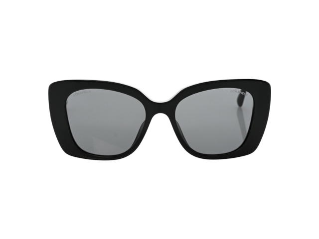 Chanel Chanel Sunglasses 5422-B-A In Black Strass Square Acetate With Black Lenses - view 2