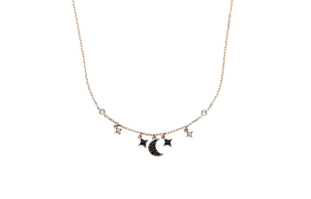 Swarovski Swarovski Artificial Crystal Necklaces Women's Black