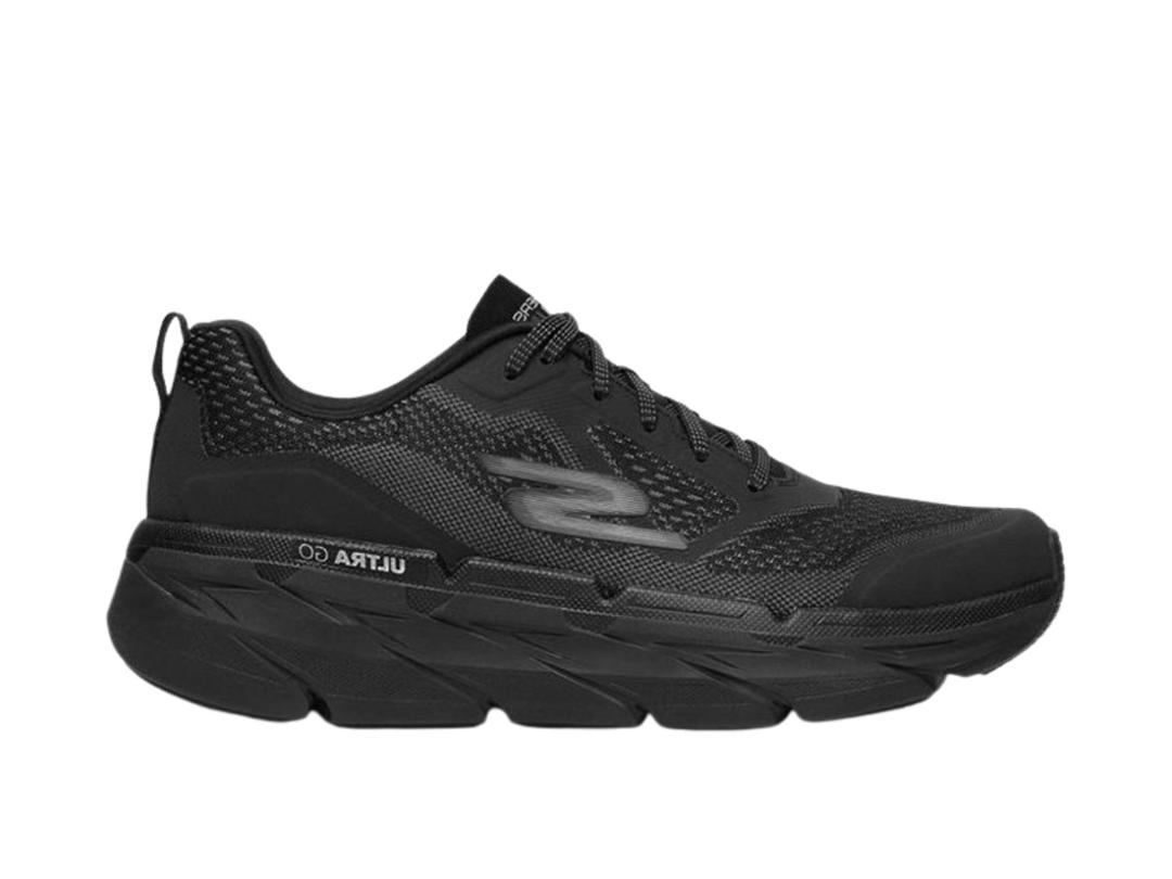 Skechers Skechers Max Cushioning Training Low Top Black Charcoal Gray