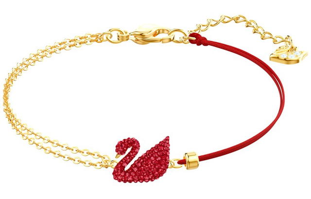 Swarovski Swarovski Iconic Swan Necklace - red - view 3