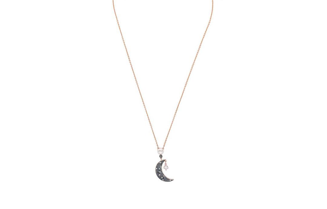 Swarovski Swarovski Metal Necklaces Women's Dark Color Gradient
