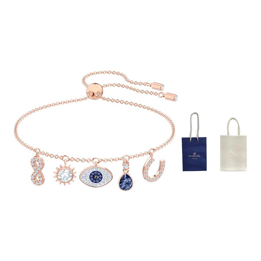 Swarovski Swarovski Rose Gold Plated Bracelets Women's Blue