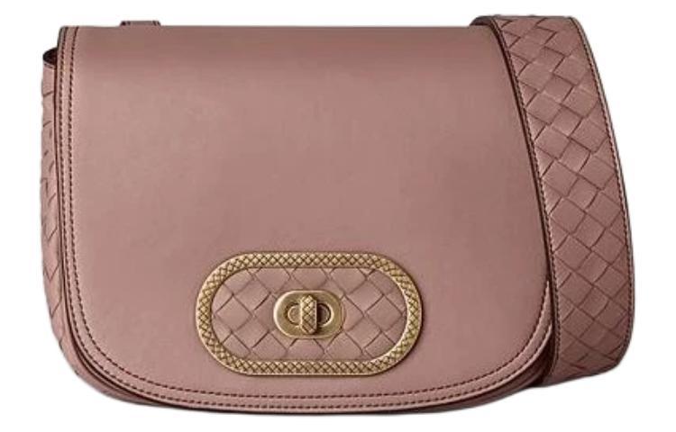 Bottega Veneta Bottega Veneta Leather Shoulder Bag, Crossbody Bag Women's Pink
