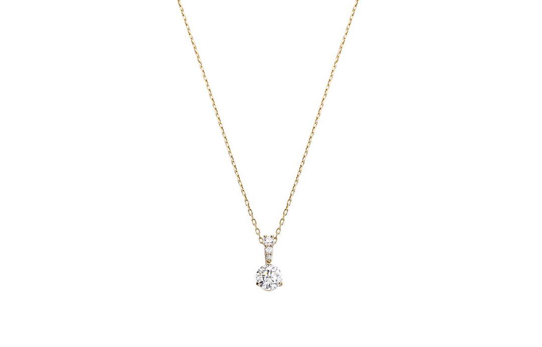 Swarovski Swarovski Solitaire Gold Plated Necklaces Women's Gold