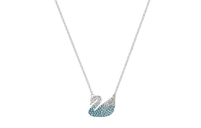 Swarovski Swarovski Iconic Swan Necklace - Blue - view 1