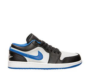 Buy Jordan 1 Low Black Game Royal Metallic Platinum at Sasom – Authentic and Ready to Ship