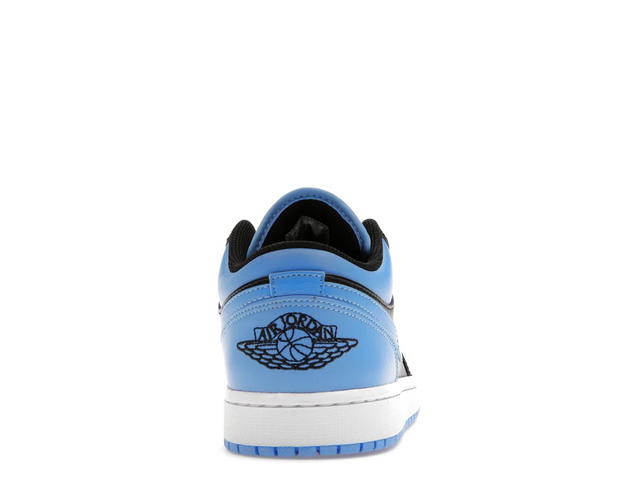 Jordan Jordan 1 Low Black University Blue - view 4