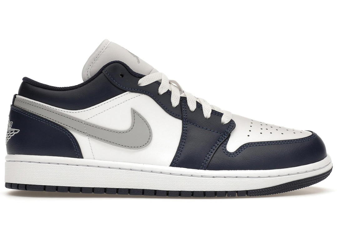 Jordan Jordan 1 Low Wolf Grey Midnight Navy