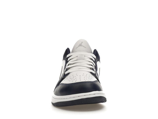 Jordan Jordan 1 Low Wolf Grey Midnight Navy - view 2