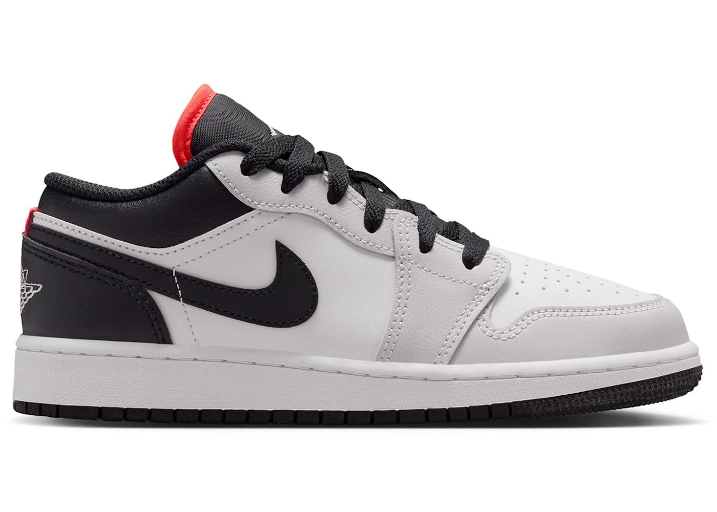 Jordan Jordan 1 Low Black Summit White Infrared (GS)