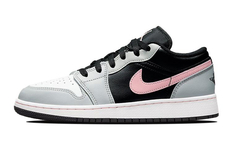 Jordan Jordan 1 Low 'Black Grey Pink' GS