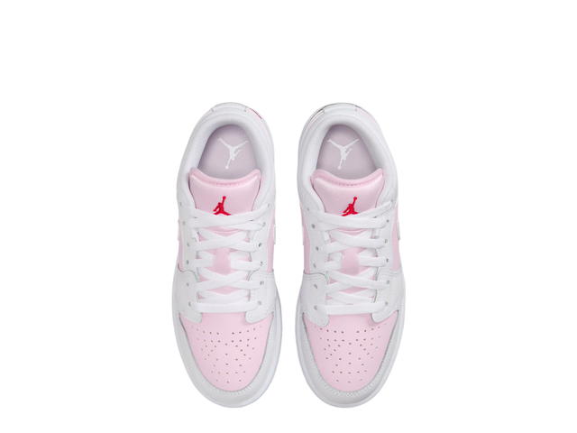 Nike Jordan 1 Low Pink Foam Fire Red White (GS) - view 3