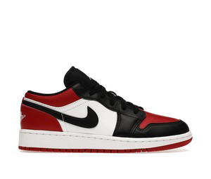 Buy Jordan 1 Low Bred Toe (GS) at Sasom – Authentic and Ready to Ship