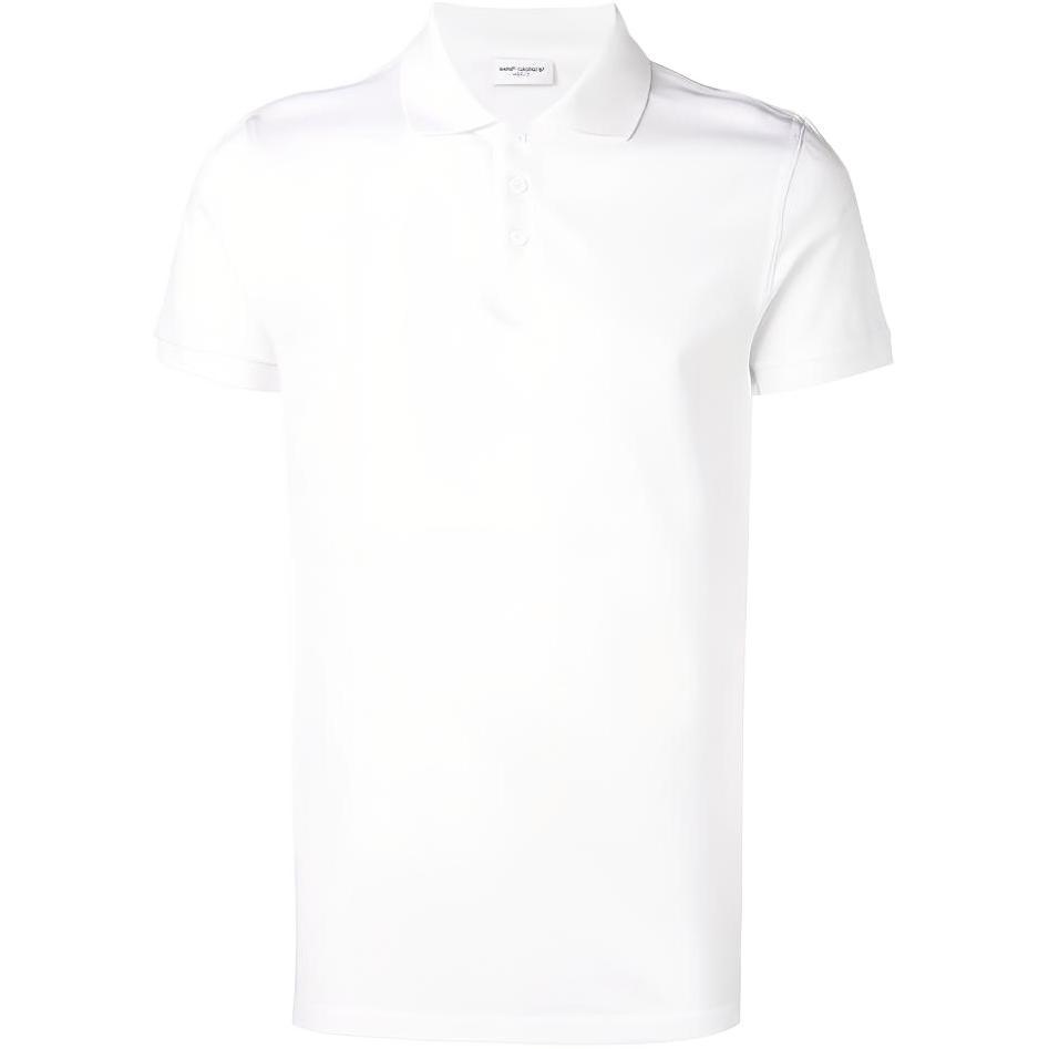 Saint Laurent Saint Laurent Polo Shirts Men White