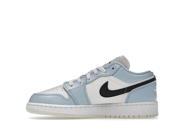 Jordan Jordan 1 Low Ice Blue Black (GS) - view 3