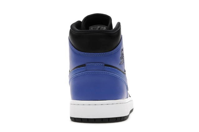 Jordan Jordan 1 Mid Hyper Royal Tumbled Leather - view 4