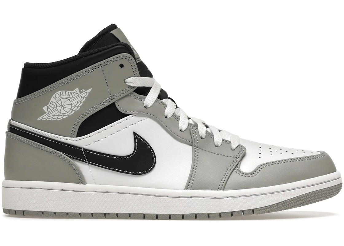 Jordan Jordan 1 Mid Light Smoke Grey Anthracite