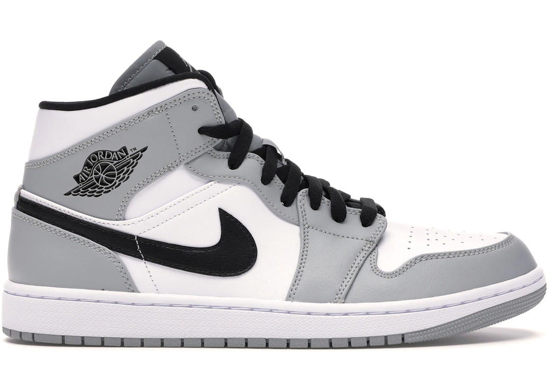 Jordan Jordan 1 Mid Light Smoke Grey