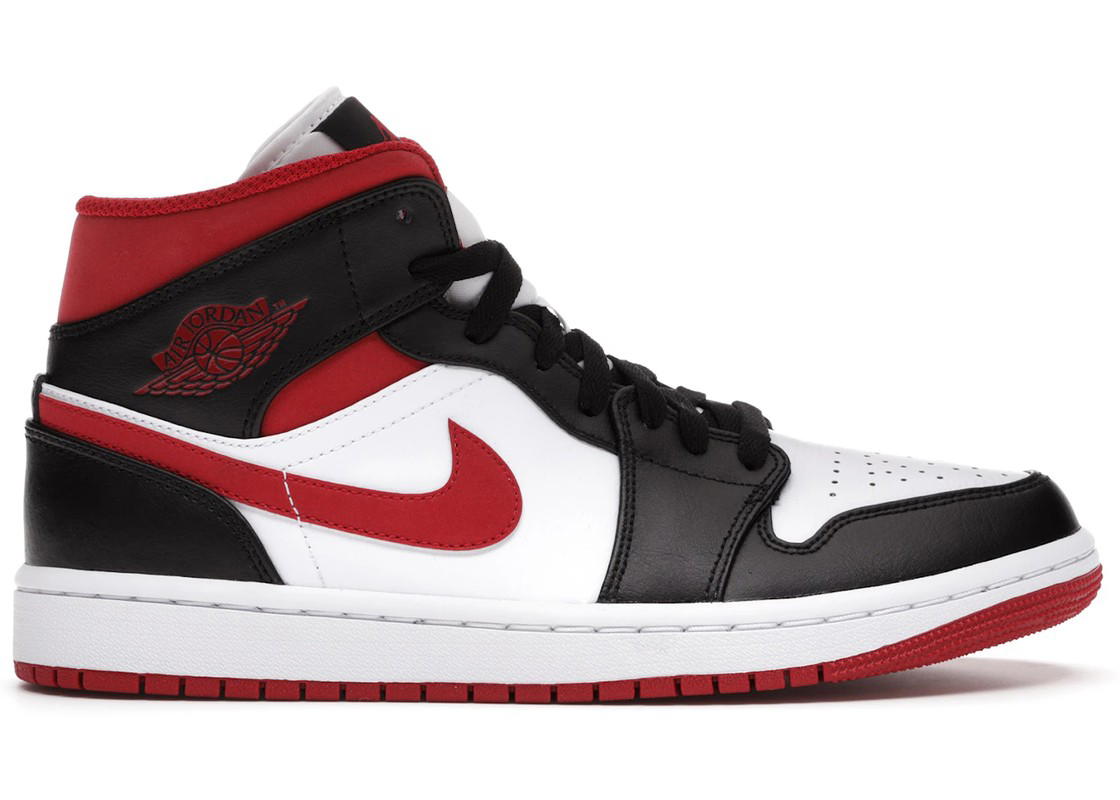 Jordan Jordan 1 Mid Gym Red Black White