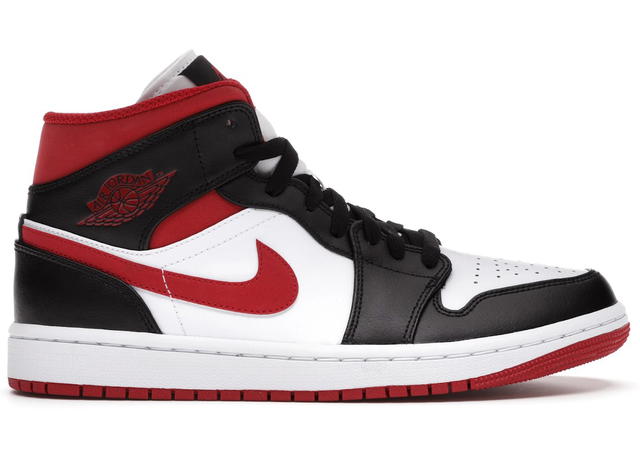 Jordan Jordan 1 Mid Gym Red Black White - view 1