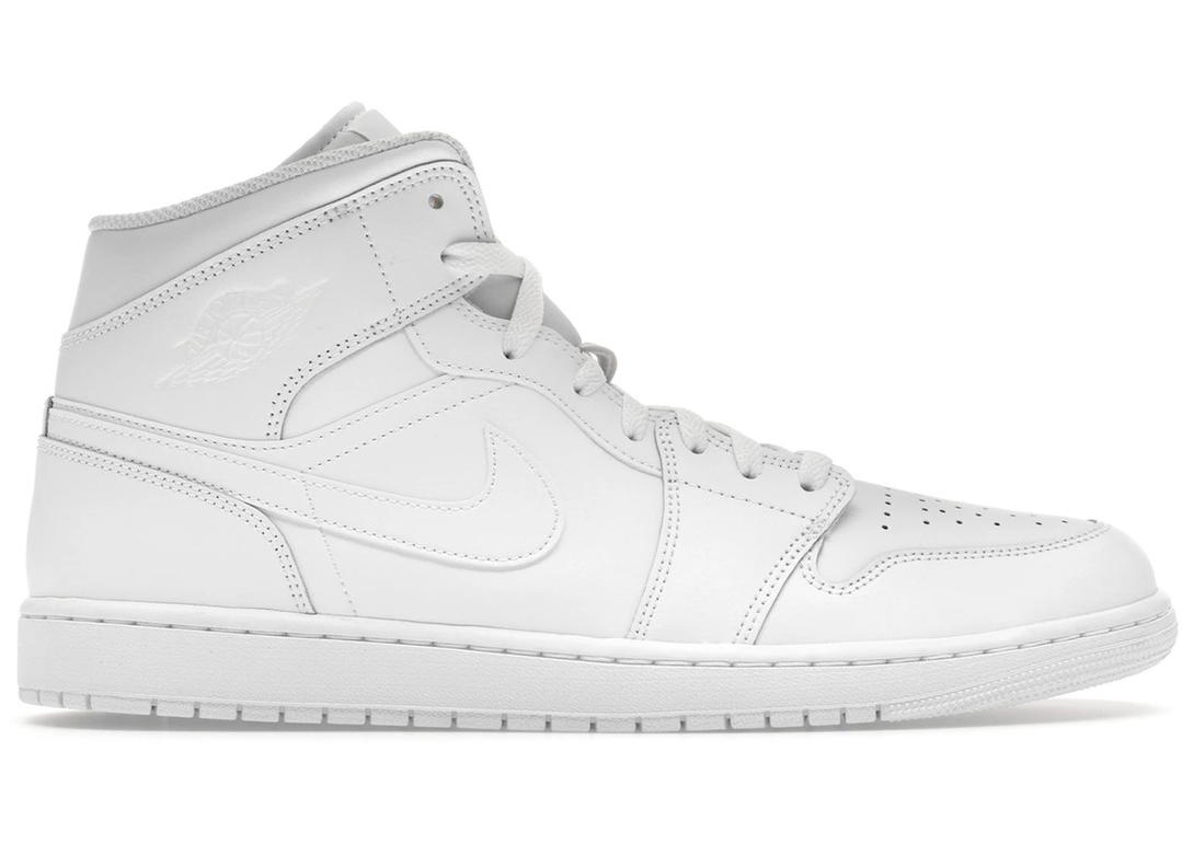 Jordan Jordan 1 Mid Triple White