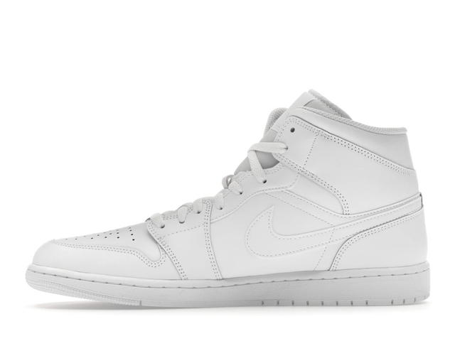 Jordan Jordan 1 Mid Triple White - view 3