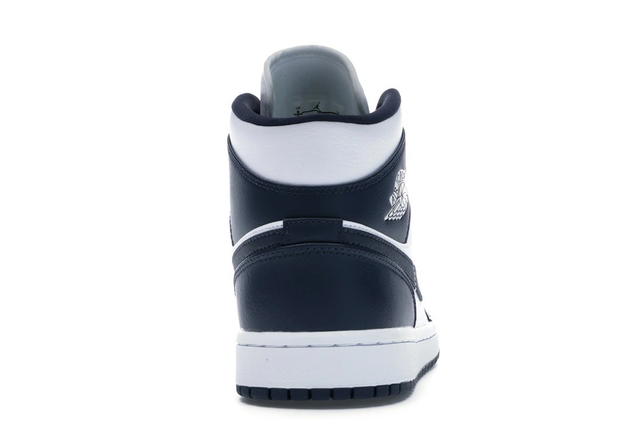 Jordan Jordan 1 Mid White Metallic Gold Obsidian - view 4