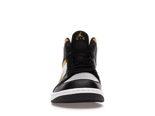 Jordan Jordan 1 Mid White Pollen Black - view 2