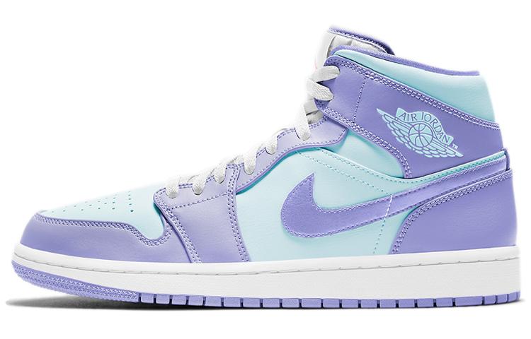 Jordan Jordan 1 Mid Purple Aqua