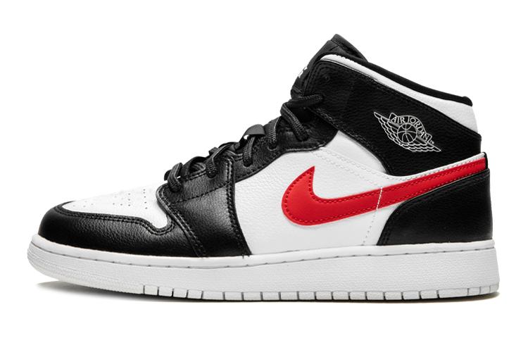 Jordan Jordan 1 Retro Mid GS Multi Color Swoosh