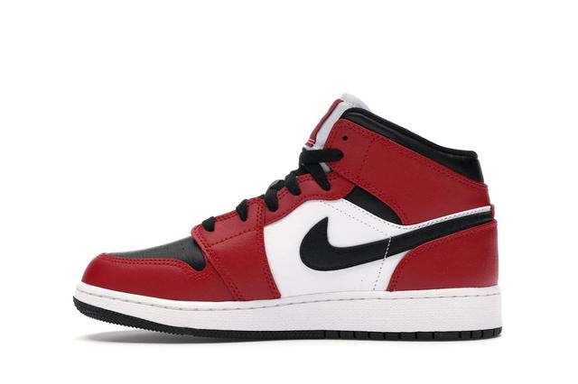 Jordan Jordan 1 Mid Chicago Black Toe (GS) - view 3