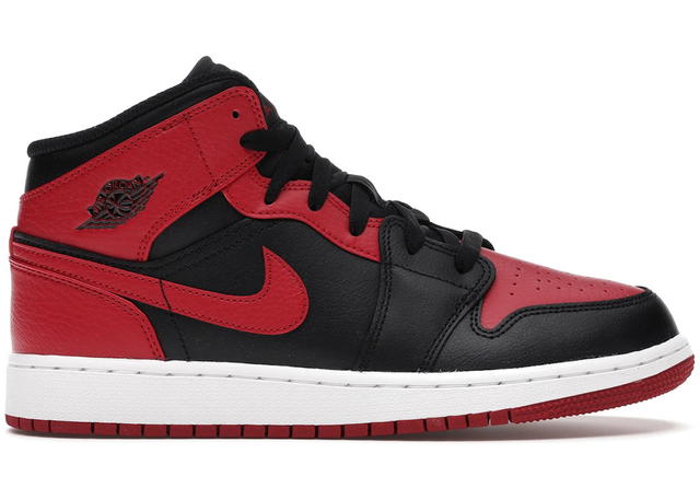 Jordan Jordan 1 Mid Banned (2020) (GS) - view 1