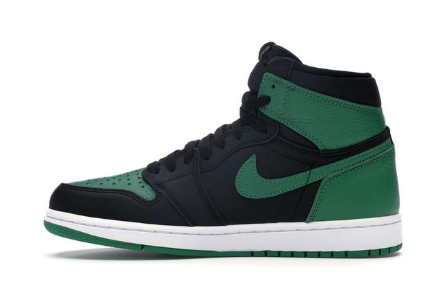 Jordan Jordan 1 Retro High Pine Green Black - view 3