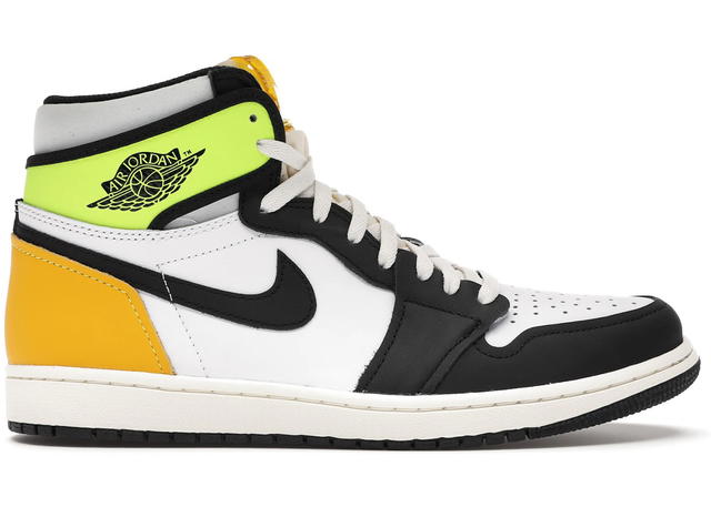Jordan Jordan 1 Retro High White Black Volt University Gold - view 1