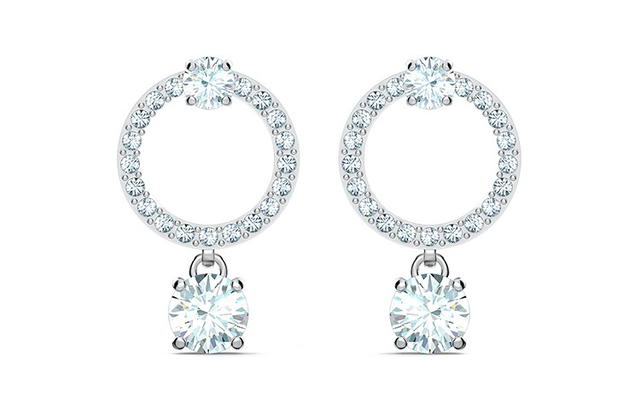 Swarovski Swarovski Constella Earrings - white - view 2